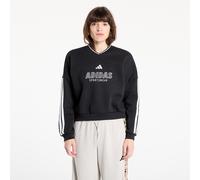 Adidas Tiro Cut 3 Stripes Fleece Sweatshirt Noir XS Femme