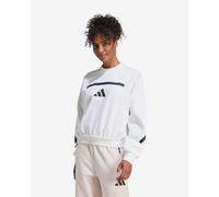 Sweatshirt adidas Z.N.E. blanc pur noir femme - L