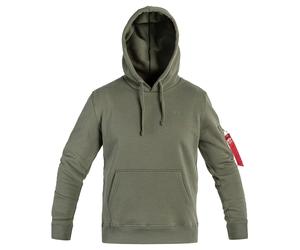Sweatshirt Air Force Hoody Alpha Industries - Dark Olive S