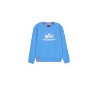 Alpha Industries Basic Big Logo Sweatshirt pour homme Taille S - Bleu