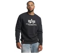 Sweatshirt - Alpha Industries - Basic Sweater - Bleu - Homme - Manches longues S