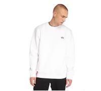 Sweatshirt Alpha Industries - Basic Sweater Small Logo - Blanc - Homme L