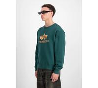 Alpha Industries Basic Big Logo Sweatshirt pour homme Taille 2XL - Vert