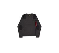 Alpha Industries Knitted Utility Sweater Tricots pour homme Taille M - Noir