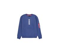 Sweatshirt Reflective Print Sweater Alpha Industries - Night Purple S