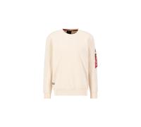 Sweatshirt Alpha Industries USN Blood Chit Blanc S