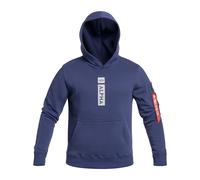 Sweatshirt Alpha Puff Print Hoodie Alpha Industries - Night Purple S