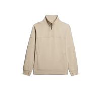Sweatshirt ample col zippé Superdry Tech Marron XL