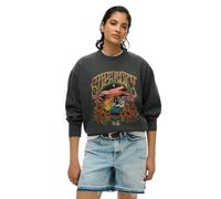 Sweatshirt ample femme Superdry Psych Surf Noir M
