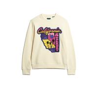 Superdry Neon Travel Loose Sweatshirt Beige XL Homme