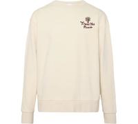 Sweatshirt ample KnowledgeCotton Apparel camp print Blanc L