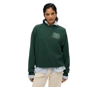 Sweatshirt ample monochrome femme Superdry Lo-Fi Outdoor Vert M