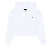 Armani Exchange - SweaT-shirt zippé Capsulate - Femme - Sweatshirts et sweats à capuche - Blanc - Taille: 42 FR