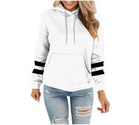 Sweatshirt avec Capuche Femme Oversized Hoodie Décontracté Pulls, Gilets et Sweats Femme Leger Chaud Chic Élégant Streetwear Grande Taille avec Poches Sweat de Sport Fille Veste Sweatshirts Pas Cher