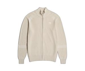 Sweatshirt avec dÃ©tails zippÃ©e G-Star Blanc XL