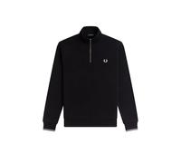 Sweatshirt avec demi fermeture zippÃ©e Fred Perry Noir S