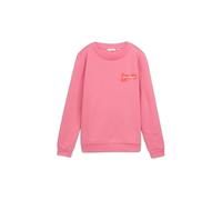 Sweatshirt avec imprimÃ© sur la poitrine femme Tom Tailor Violet XS