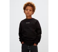Calvin Klein Boys Minimal Logo Sweater Black Taille: 8 | Pulls Outlet | Unisex | Le Noir