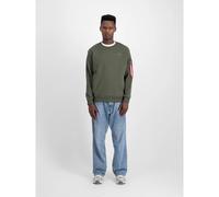 Sweatshirt avec petit logo Alpha Industries 3D Vert 3XL