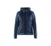 Sweatshirt avec piquÃ© sur le devant femme Blaklader Bleu 2XL