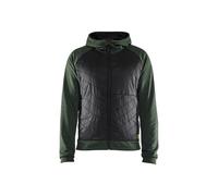 Sweatshirt avec piquÃ© sur le devant femme Blaklader Vert 3XL