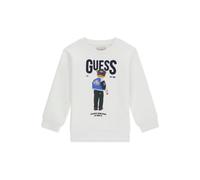 Sweatshirt bÃ©bÃ© garÃ§on Guess Active Blanc 18 mois