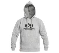Sweatshirt Basic Hoody Alpha Industries - Grey Heather M