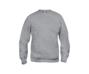 SWEATSHIRT BASIC ROUNDNECK GRIS CHINE - CLIQUE - 02103095