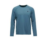 Black Diamond T-shirt anti-UV Alpenglow LS Crew manches longues Homme Bleu XL