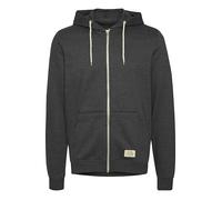 Blend Veste de survêtement NOAH – zippée à capuche pour homme, mélange coton chiné, gris L