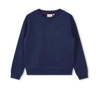 SWEATSHIRT BLEU MARINE BRODÉ HUGO ENFANT 12 ans