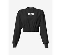Sweatshirt Calvin Klein Home CK96 noir blanc femme - L