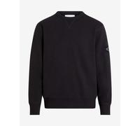 Sweatshirt Calvin Klein Jeans Badge Crew noir. - XS