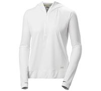 Helly Hansen Shine Solen Hoodie Half Zip Long Sleeve T-shirt Blanc S Femme