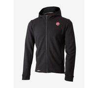 Sweatshirt Castelli Milano Full Zip Fleece noir - XS