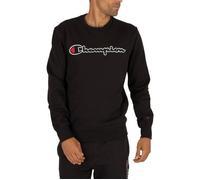 Sweatshirt - CHAMPION - Graphique - Noir - Col rond - Manches longues S