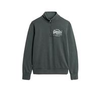 Superdry Classic Vl Graphic Half Zip Sweatshirt Gris XL Homme