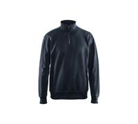 Sweatshirt col camionneur Blaklader Bleu XS