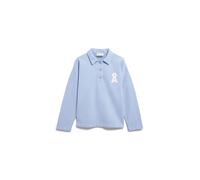 Sweatshirt col polo femme Armedangels Bleu L