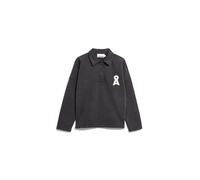 Sweatshirt col polo femme Armedangels Gris S