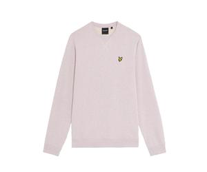 Sweatshirt col ras du cou chinÃ© Lyle & Scott Bleu M