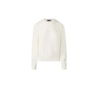 North Sails - Pull Ras du Cou avec Logo en Relief - Femme - Sweatshirts et sweats à capuche - Blanc - Taille: 38 FR