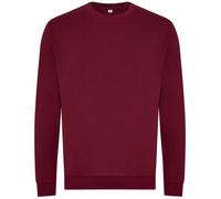 Sweatshirt Col Rond Awdis Coton Mélangé Bio Unisexe, Manches Longues