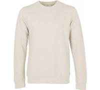 Sweatshirt col rond Colorful Standard Classic Organic ivory white Blanc M