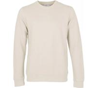 Sweatshirt col rond Colorful Standard Classic Organic ivory white Blanc XL
