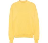 Sweatshirt col rond Colorful Standard Organic oversized lemon yellow Jaune XS