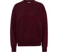 Sweatshirt col rond Colorful Standard Organic oversized oxblood red Rouge XL