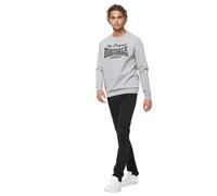 Sweatshirt col rond coupe classique Lonsdale Burghead Gris XL