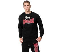 Sweatshirt col rond coupe classique Lonsdale Lawins Noir XL