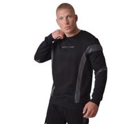 Sweatshirt col rond empiècement réfléchissant Project X Paris Noir S